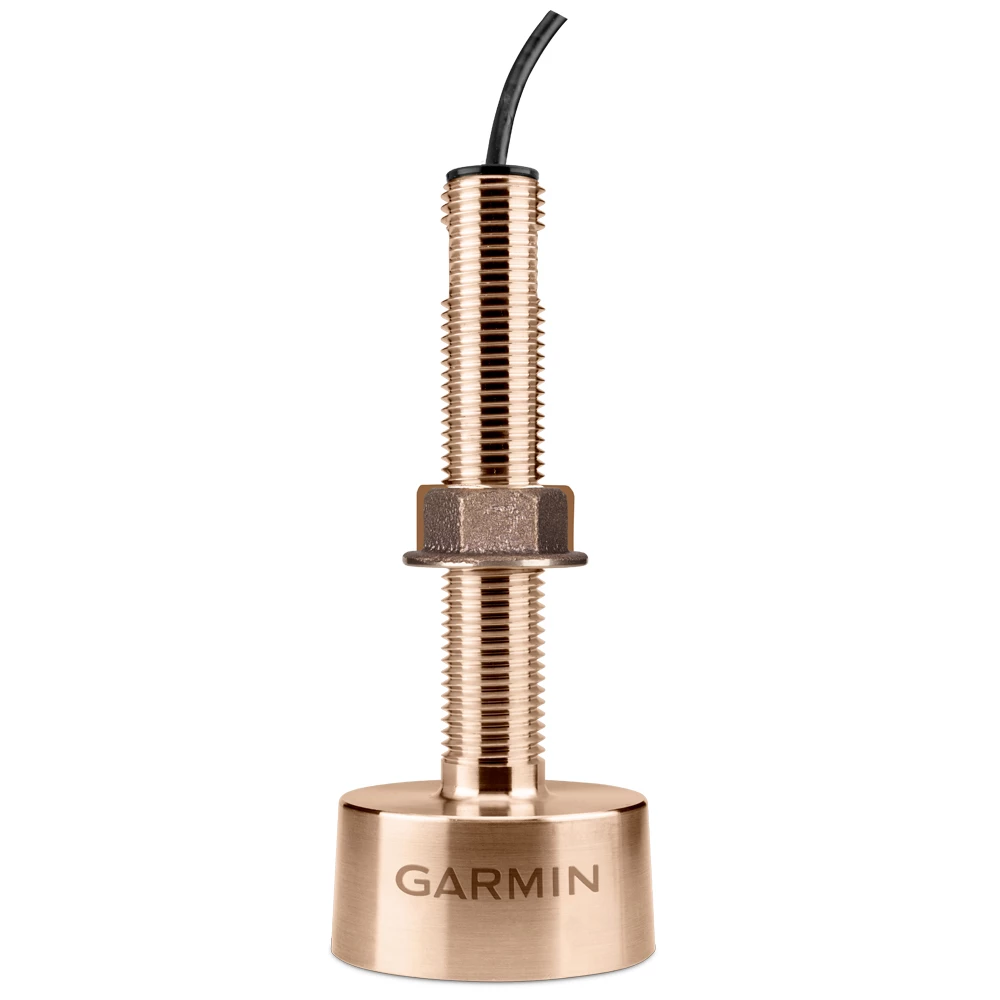 Garmin GT15M-TH Bronze Thru-hull Mid-CHIRP Transducer 