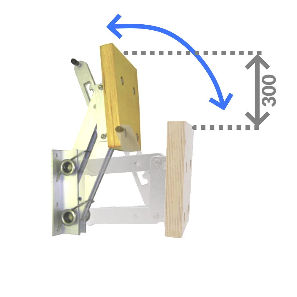 Aluminium Outboard Motor Bracket - up to 10hp 25kg