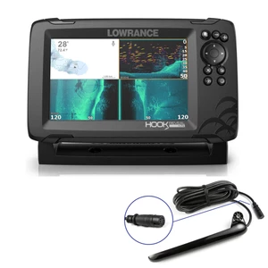 Lowrance Hook Reveal 7 Tripleshot Chartplotter Fishfinder Combo 