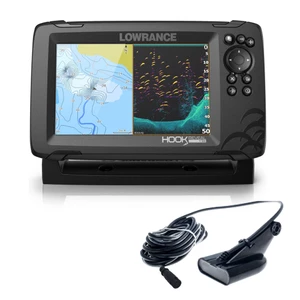 Lowrance Hook Reveal 7 50_200 HDI Chartplotter Fishfinder Combo