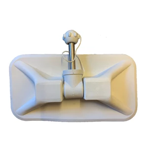 IBS PVC Rowlock Block with Pin
