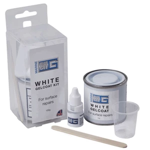 Blue Gee White Gelcoat Repair Pack 100ml 