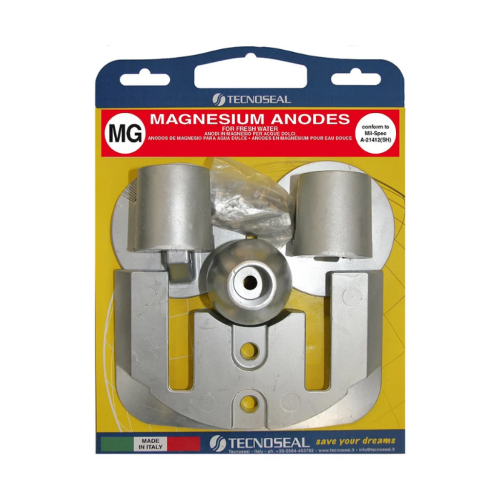 Tecnoseal Engine Anode Kit Magnesium - Mercruiser Bravo 3 (2004) 