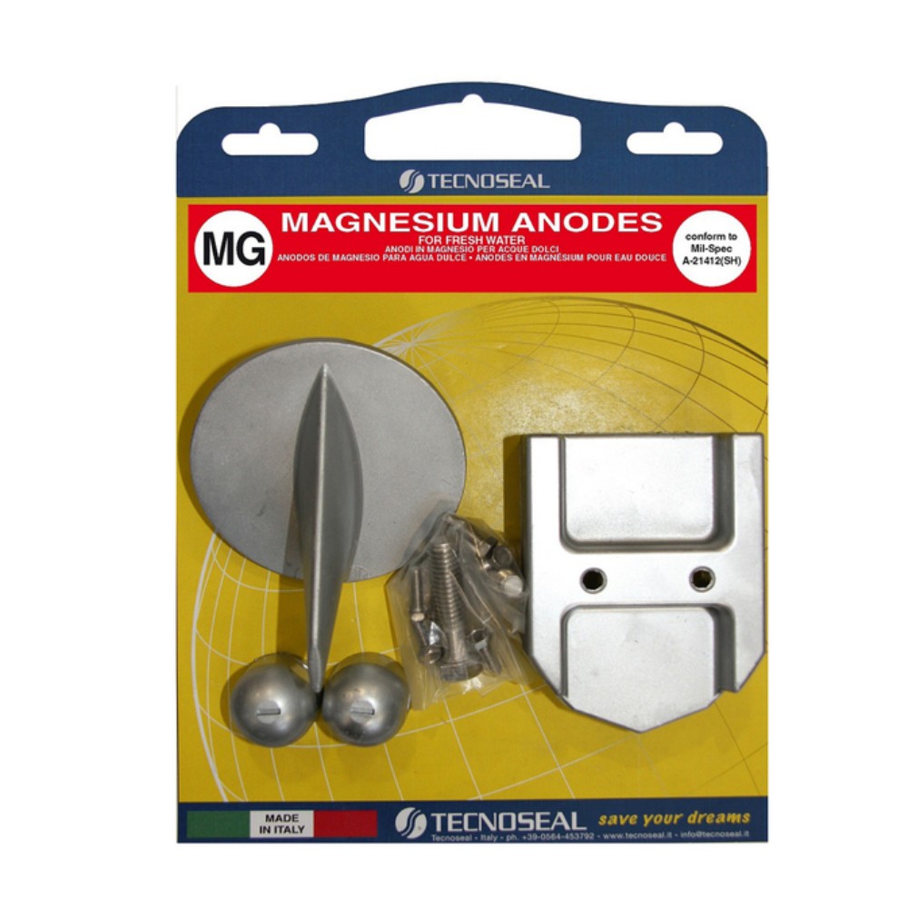 Engine Anode Kit Magnesium - Mercury Bravo Alpha 1 Gen 2
