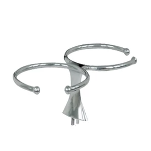 Force 4 Bottle & Can Holder Stainless Steel - Stud Version 