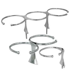 Force 4 Bottle & Can Holder Stainless Steel - Stud Version 