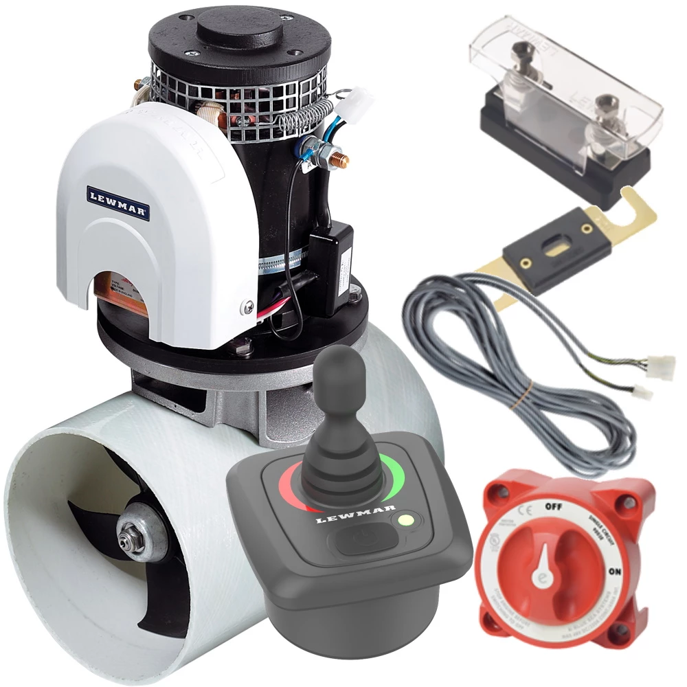 Lewmar 185TT Gen 2 Bow Thruster Kit with Joystick Controller 4.0KW