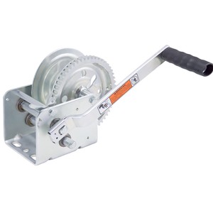 Heavy Duty 1800lb 2 Speed Trailer Winch 