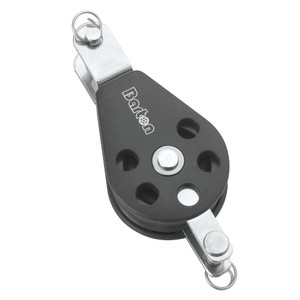 Size 1 Ball Bearing Block Single Fixed Eye/Clevis Pin Becket