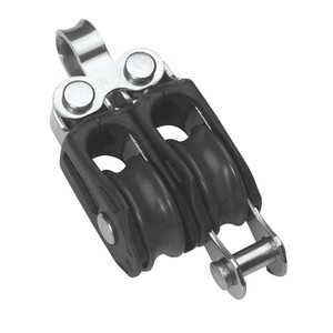 Size 0 Ball Bearing Block Double Fixed Eye/Becket