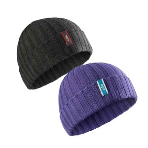 Wide Rib Knit Beanie