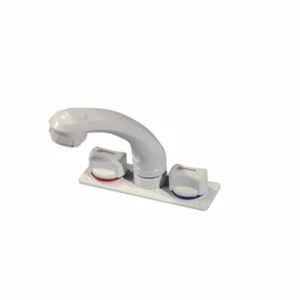 Whale Mixer Combo (White) 1/2” NPT 