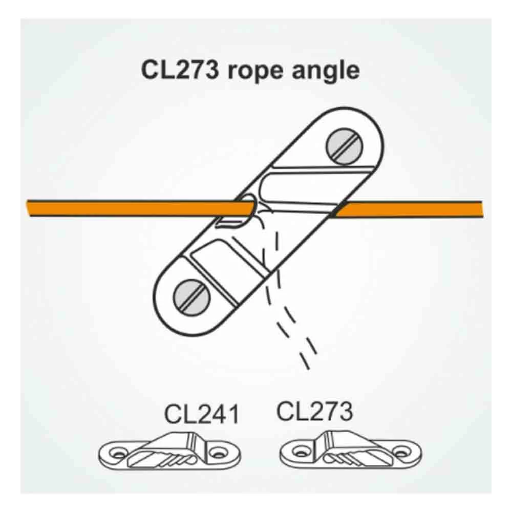 Racing Sail Line Cleat Starboard