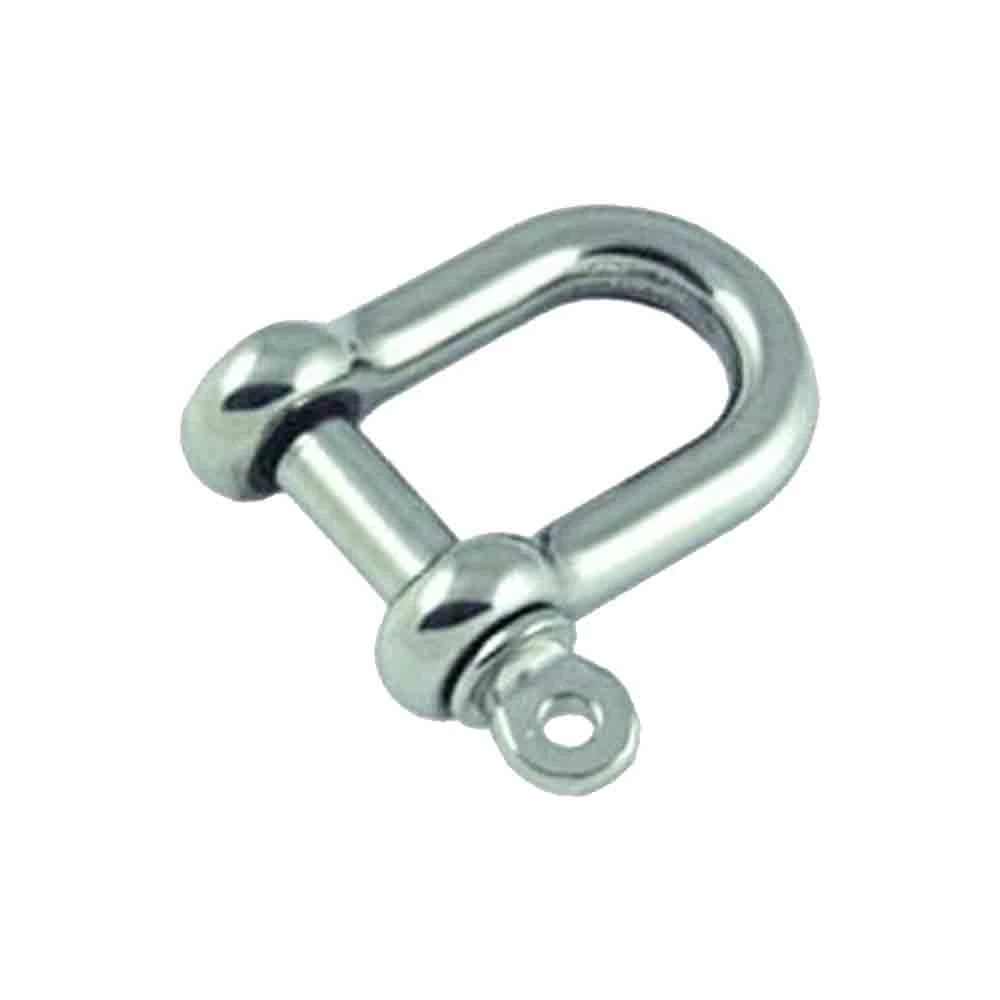 Force 4 Stainless Steel D Shackle - 1 Pack