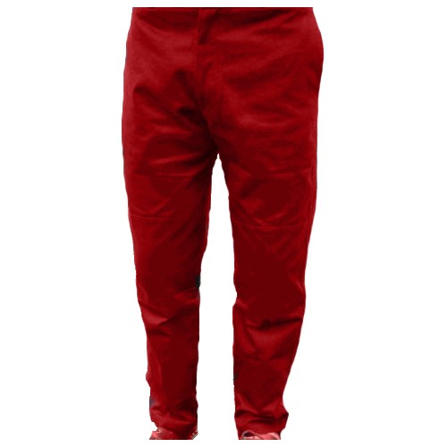 Captain Chichester Trousers Red Reg Size 36