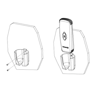 Lofrans Thetis 2 Button Windlass Remote 