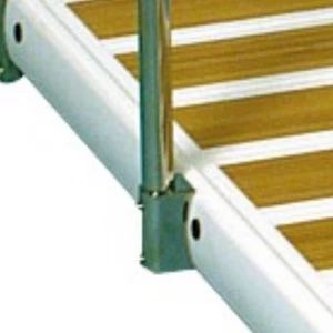 Force 4 Gangway Stainless Steel Stanchion Set 3.1m