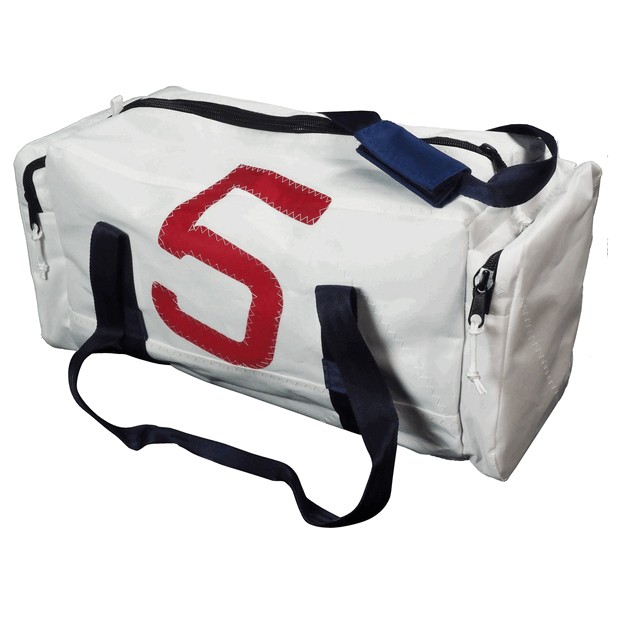 Deluxe Sailcloth Holdall Small While 19L