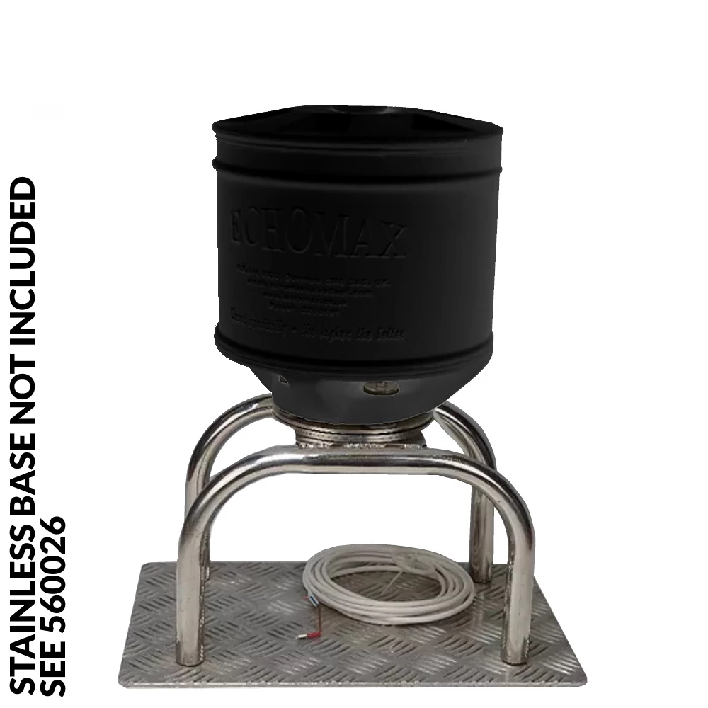 EM230 Compact Basemount Radar Reflector - BLACK