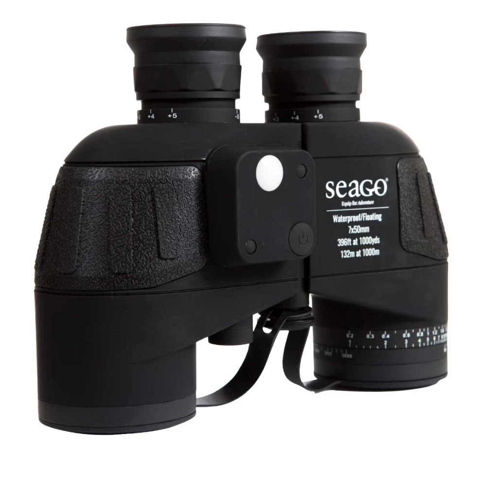 Seago 7x50 Floating Waterproof Binoculars with Compass 