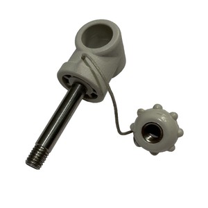 Rowlock Stem Pin Section with Retaining Nut 