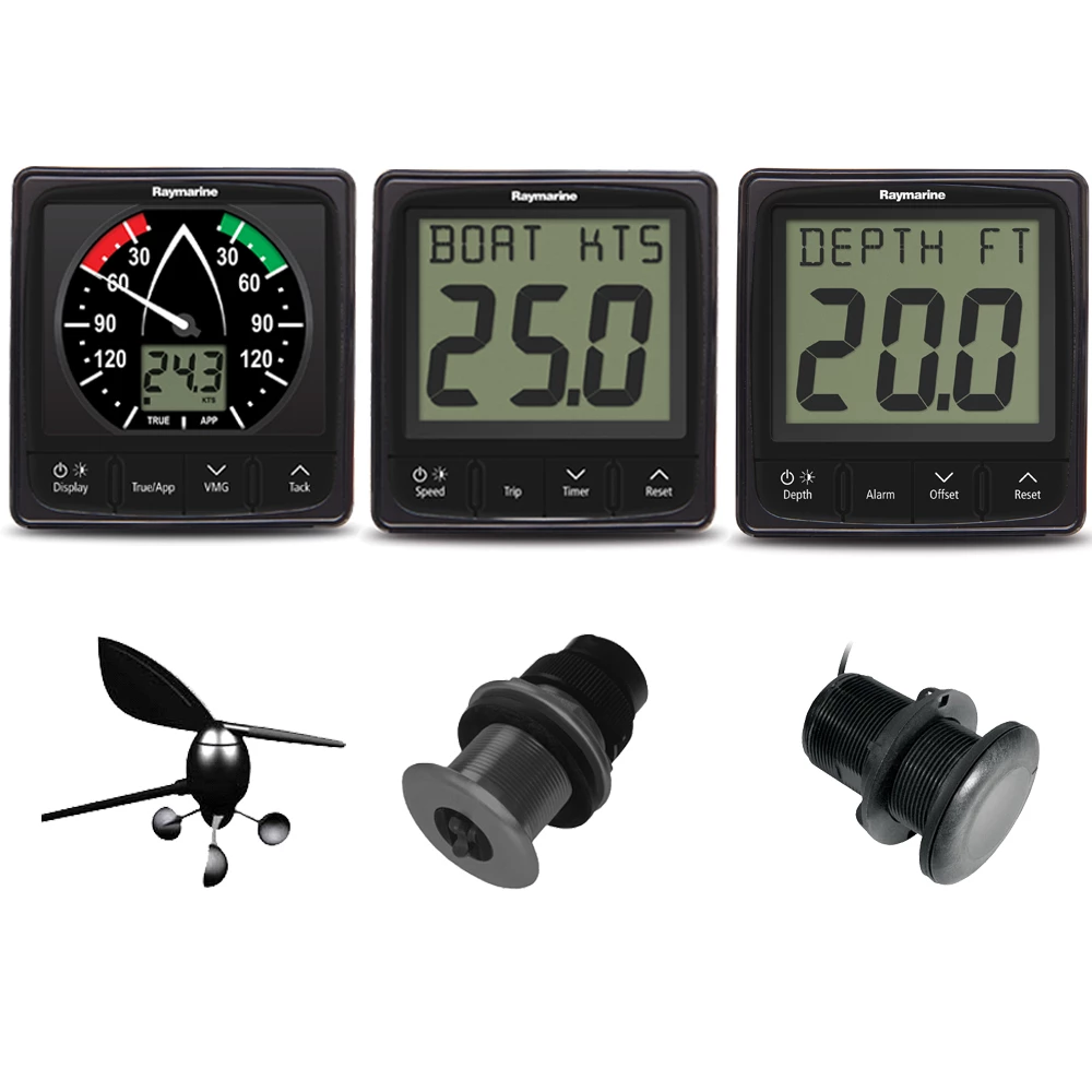 Raymarine i50 & i60 Wind Speed and Depth Pack