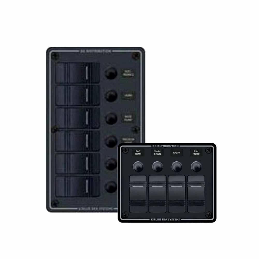 Blue Sea Contura Waterproof Circuit Breaker Panel 