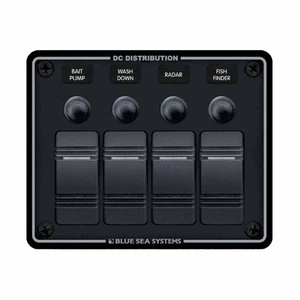 Blue Sea Contura Waterproof Circuit Breaker Panel 