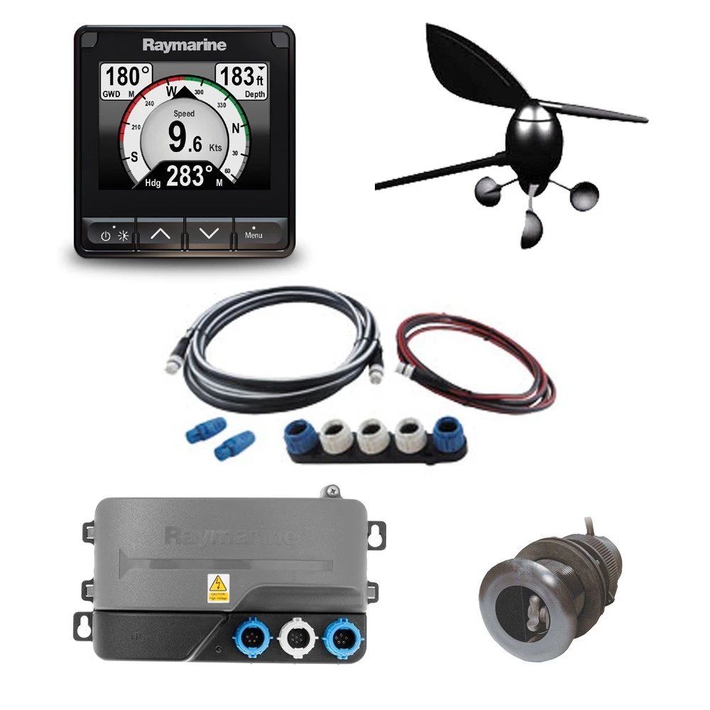 Raymarine i70s System Pack Wind Speed Depth and Temp