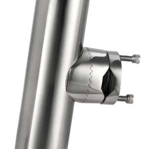 Force 4 Stainless Steel Rail Mount Rod Holder 