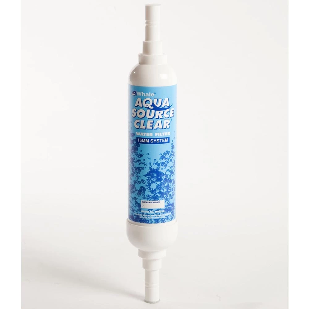 Whale Aquasource Inline Water Filter - 15mm Connections