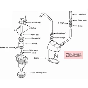 Whale Flipper Overhaul Kit