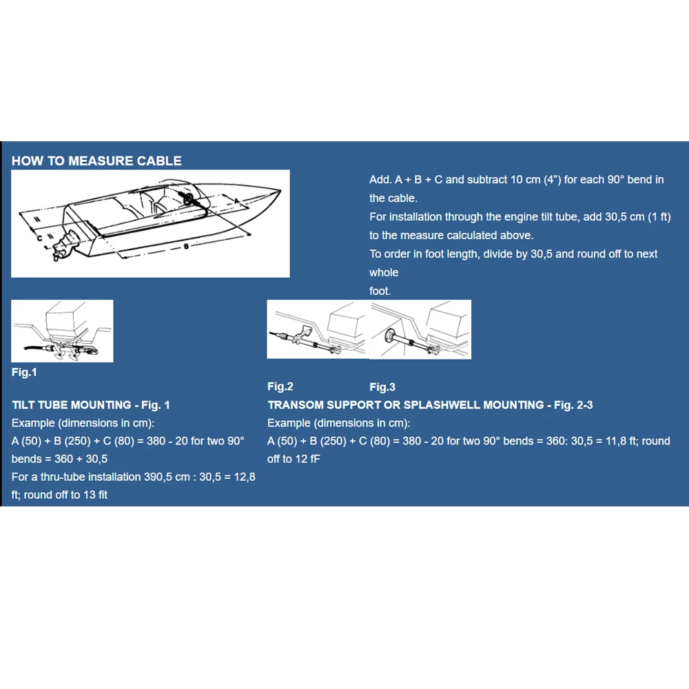 M66 Heavy Duty Steering Cable