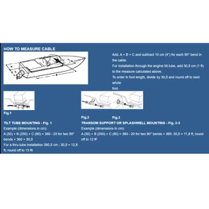 Ultraflex M66 Heavy Duty Steering Cable 
