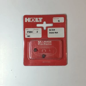 Holt Stainless Steel A4 Dome Nuts M3 