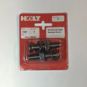 Force 4 Stainless Steel A4 Counter Sunk Machine Screw M10 x 50 
