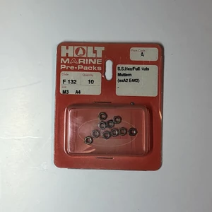 Marine Pre-Packs Stainless Steel A4 Hexaganol Full Nuts M3 