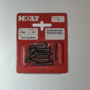 Marine Pre-Packs A4 Pan S/Tap 8x1 POZI