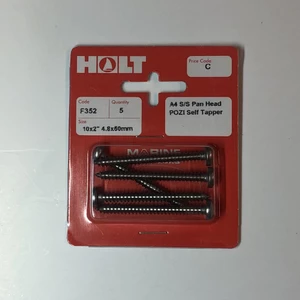 Marine Pre-Packs A4 Pan S/Tap 10x2 POZI