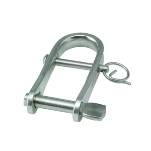 Blue Wave Stainless Steel Key Pin Strip Dee with Bar Shackle 