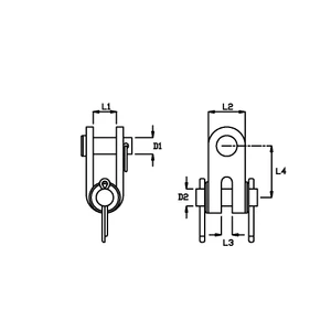 Blue Wave 9.5mm Double Jaw Toggle 
