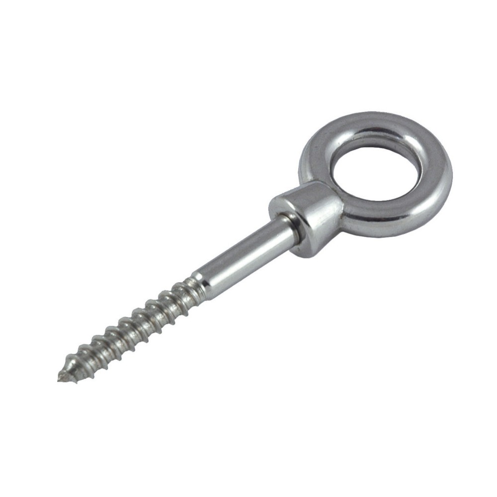6x100 Wood Screw Eye Bolt