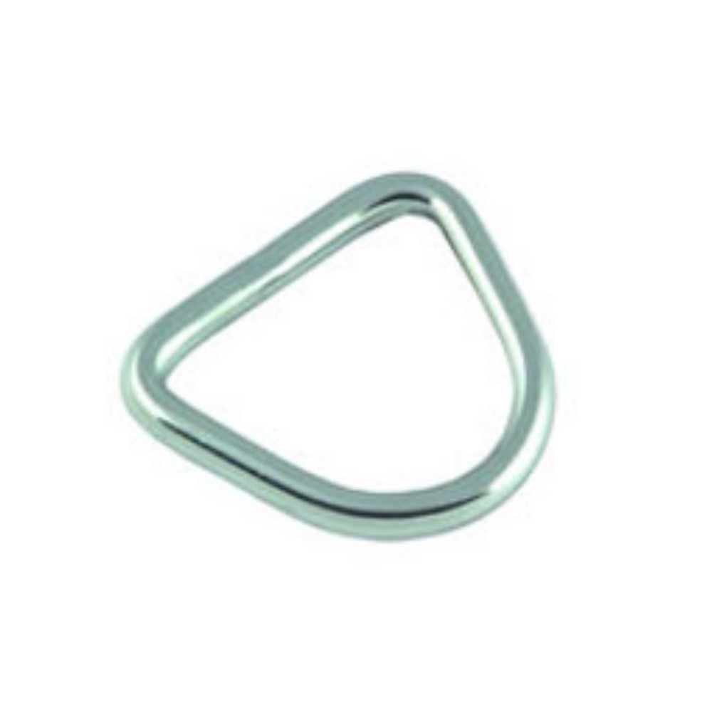 D-Ring Stainless Steel 5mm x 25mm (2pk)