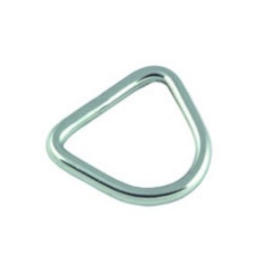 D-Ring Stainless Steel 5mm x 25mm (2pk)