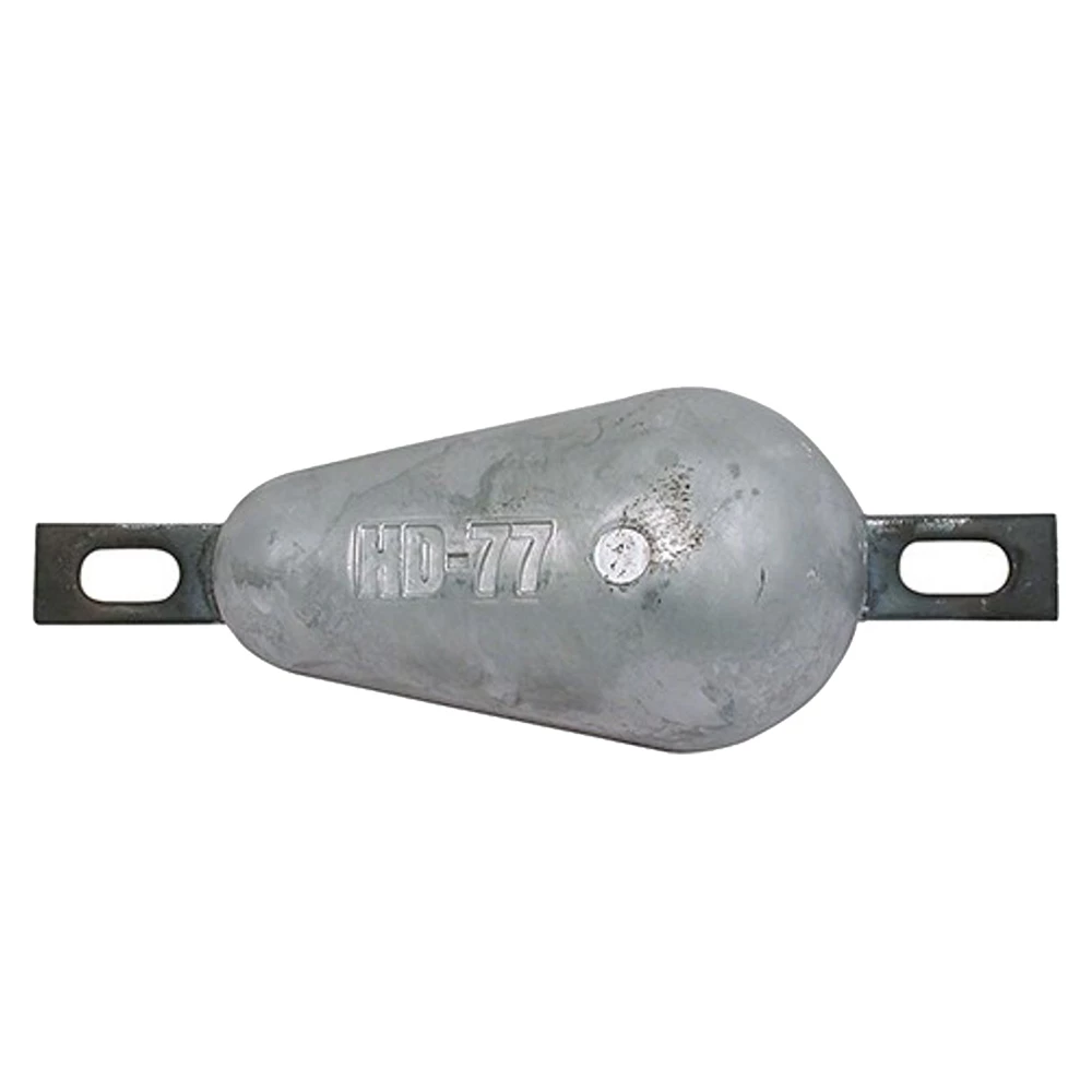 HD77A Aluminium Pear Shaped Anode