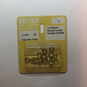 Brass Cup Washers 4/5g