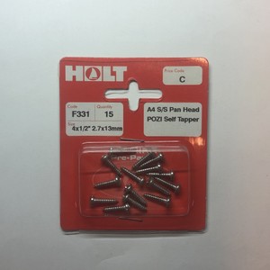 A4 Pan S/Tap 4x1/2 POZI