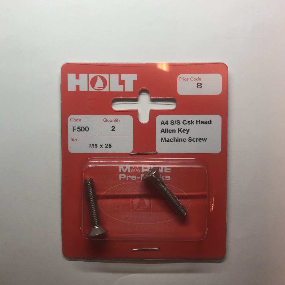A4 Allen Key Machine Screw M5x25