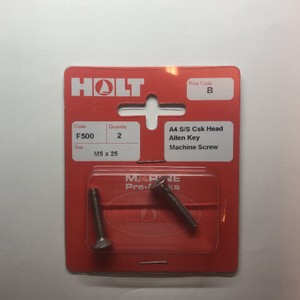 A4 Allen Key Machine Screw M5x25