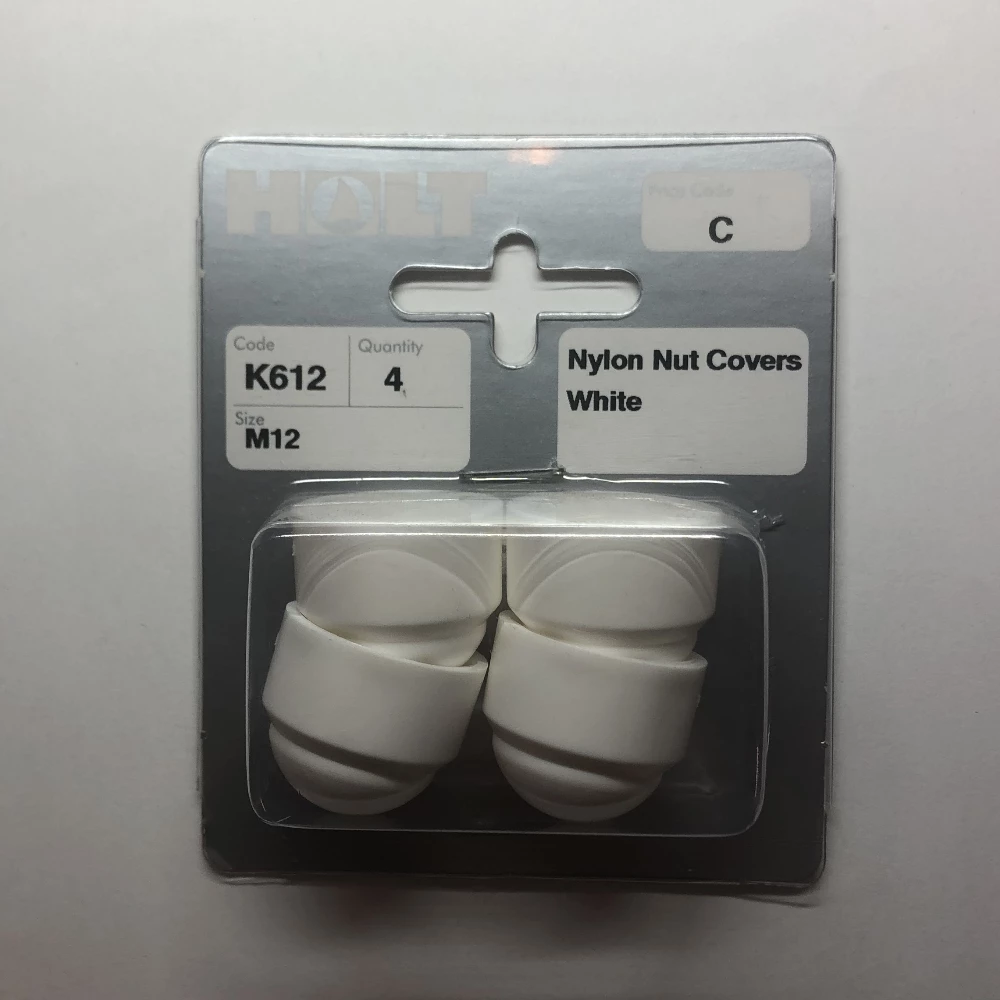 Marine Pre-Packs Nylon Nut Covers M12 (5pk)